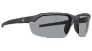 Leupold Sunglasses Tracer Shadow Grey Inc Yellow W Clear Lenses - Matte Black #le179089