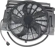 Car Radiator AP03 400W Cooling Radiator Fan With Module & Brushless Motor For BMW E53 X5 4.4i 3.0d 4.6is 3.0i 64506908124 Radiator Fin Comb Kit