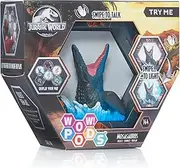 WOW! PODS Jurassic World Camp Cretaceous SFX - Mosasaurus | Light-Up Bobble-Head Figure with Sound Effects | Official Fallen Kingdom Merchandise, Toys and Gifts for Boys and Girls, Ages 5+