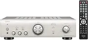 Denon PMA600NE HiFi Amplifier, Power Amplifier with Bluetooth, Phono Equalizer, 1x Coaxial & 2X Optical Inputs, Subwoofer Output, Analog Mode, Music Streaming - Silver