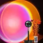 Sunset Projection Lamp,16 Colors Projector Lights Rotation Rainbow Projection...