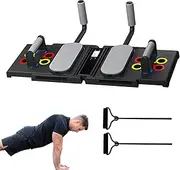 Push Up Board Home Gym,Home Gym Workout Equipment - Professional Multi-Functional Workout Pushup Handles Equipment For Floor Fitness Chest Muscle Exercise