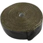 Aeroflow Titanium Aluminised Exhaust Wrap Insulation 2" X 50Ft Rollblack Foil Aeroflow - AF91-3017