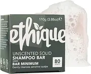 Unscented Solid Shampoo (Bar Minimum) - 110g
