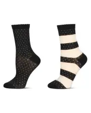 Floral Femme Anklet 2 Pair Pack