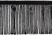 Thin Bullion Fringe Trim, Style# BFTC3, Color# K9 - Pure Black [24 Yards]
