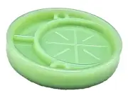 McKee Style Coaster / Ashtray Green MINT JADITE JADEITE Vintage