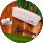 AU Eco-Friendly, Reusable Men's Safety Shaver | Zero Waste Shaving Grooming Gift