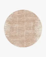 245' Round | Machine Washable Runner Rug | Kid & Pet Friendly | Indoor Rug | Tierra Clay Flatwoven Rug by The Local Project | Ruggable