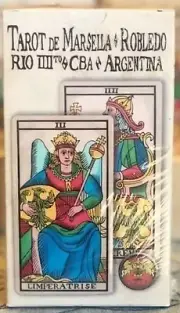 NEW TDM MARSEILLE MARSELLA TAROT CARDS DECK RESTAURED PABLO ROBLEDO 3rd. EDITION