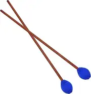 SECFOU 2pcs Marimba Mallets Percussion Instrument Accessories for Tongue Drum Lightweight and Durable for Beginners and Professionals for Practice and Performance Random Color