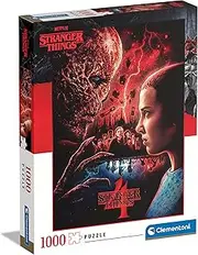 [Clementoni] Jigsaw Puzzle Collection - Stranger Things 1000 Pieces - Puzzle for Adults 14-99 Years, Men/Women, Made in Italy, 39763