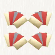 50 Pcs Labels Sticker Blessing Adhesive Paper Coin Scratch off Child