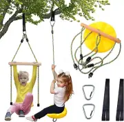 Disc Swing for Kids Tree Swing Set Accessories Rope Swing Adjustable Swing