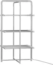 Electric Heated Towel Rail Rack 30 Bars Foldable Clothes Drying Warmer