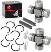 2x Front driveshaft Universal joint For Polaris ATV UTV Sportsman Scrambler Magnum Ranger 300 330 335 400 450 500 570 600 700 850 RZR 800 900 1000 Turbo XP