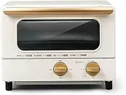 10L Mini Countertop Electric Oven Toaster Oven Household Oven Cooking Grill, Bake, Toast Bread Baking Machine 30 Minute Timer (Color : White)