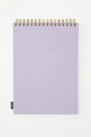 [Typo] Typo - A4 Spiral Sketch Book - Pastel lavender SOLID PASTEL LAVENDER