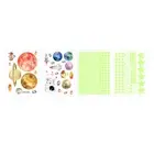 849Pcs Glow in The Dark Stars Wall Stickers Glowing Stars for Ceiling〼