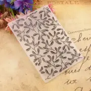 Leaf Fruit Plastic Embossing Folders DIY Craft Card Stencil Scrapbook Template