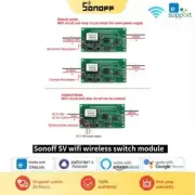 SONOFF SV DC5-24V Low Voltage WiFi Wireless Switch Smart Home Module ESP8266 Dat