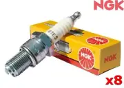 NGK Spark Plug FOR Audi 100 1974-1976 1.9 Coupe BP7ES x8