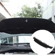 Bonnet Pu Leather Bug Deflector protector Bar For Fiat 500 2007-2024 (for: Fiat)