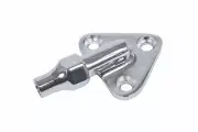 JAGUAR E-TYPE S-TYPE INTERIOR MIRROR MOUNTING CLAMP CHROME C20697/1