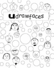 U Draw Faces by Rajah O'Neal (English) Paperback Book