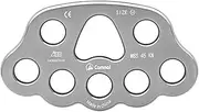 8 Holes Paw Rigging Plate Rock Climbing Multi Anchor Point Connector Gold 159.7x90.6mm