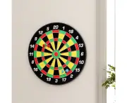 16" Dartboard Dart Board with Magnetic Darts Kids Toy Gift