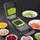 Multifunctional Vegetable Cutter Fruit Slicer Grater Shredders Drain Basket