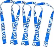 UPKOCH Bike Helmet Streamers Lightweight Ribbon Decorations for Bicycle Scooter Fun Helmet Tassels for Easy to Apply Bright Colors for Tricycles Bicycles