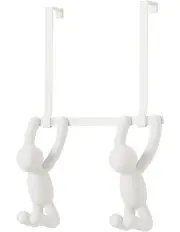 [Umbra] Buddy Over The Door Hook Double Hook in White