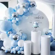 Macaron Blue Balloon Garland Kit Reusable Macaron Blue Balloon Arch Kit FabYN