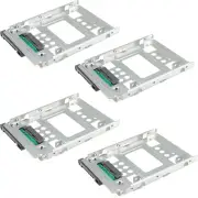 Lot 2.5" SSD SAS to 3.5" SATA Hard Disk Drive HDD Adapter CADDY TRAY Hot Swap