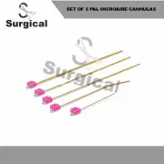 (Set of 5) MicroAire Pal Type Fitting Liposuction Cannulas Reusable Premium