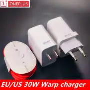Original OnePlus 30W Warp Charge Dash Charger Adapter Cable OnePlus 8 7 Pro 6 T