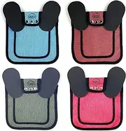 DOWN UNDER OUTDOORS 4 Pack Premium Chicken Saddle with Adjustable Straps to Suit Medium and Large Hens, Poultry Saver, Protector, Apron, Supplies, Care Products (Mixed Colors)…