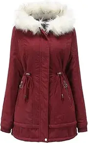 [DuBom] plus Size Vests for Women 3x with Hood Womens Hooded Vest Jacket Sleeveless Utility Vest For Women Insulated Vest