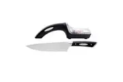 Scanpan Classic Cook's Knife 20cm & 3 Step Sharpener Set
