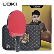 Table Tennis Racket Carbon Blade Ping Pong Racket Paddle High Elastic Rubber