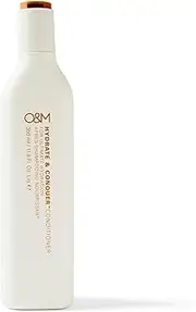 O&M Hydrate and Conquer Conditioner- 350ml- For Dry Hair - Colour Safe, Clean From Sulfates, Parabens, Silicones, MIT, Phthalates, Triclosan, Propylene Glycol & Gluten, PETA Certified & Vegan, Australian Made, PCR Packaging