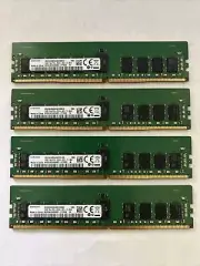 64GB Server RAM KIT Samsung 4x16GB PC4-2666 1Rx4 DDR4 ECC REG M393A2K40BB2-CTD