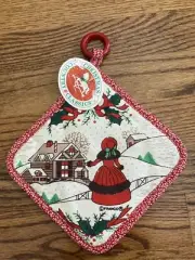 Vintage Franco Country Classics Christmas Potholder NWT