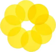 QUMIIRITY Strobe Flash Light Correction Filters 10pcs Sunset Atmosphere Light Film Sheets for Photography