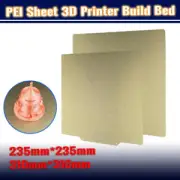 Spring Steel PEI Plate Platform Sheet Magnetic base 3D Printer Hotbed Build Bed