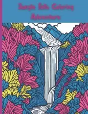 Jungle Falls Coloring Adventure by Huy Truong Paperback Book