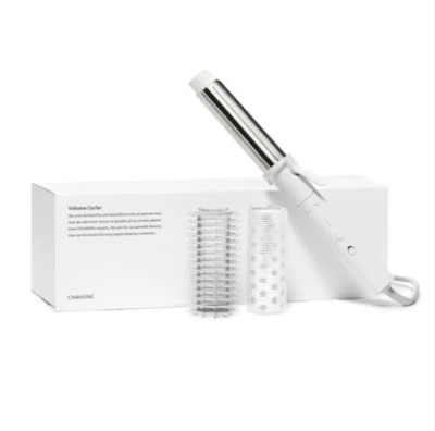 CHAHONG Volume Curler Detachable Curling iron Heat Brush 3 in 1 Styling
