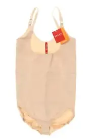 Spanx 172891 Women's OnCore Open Bust Shaper Bodysuit Color Nude Size L